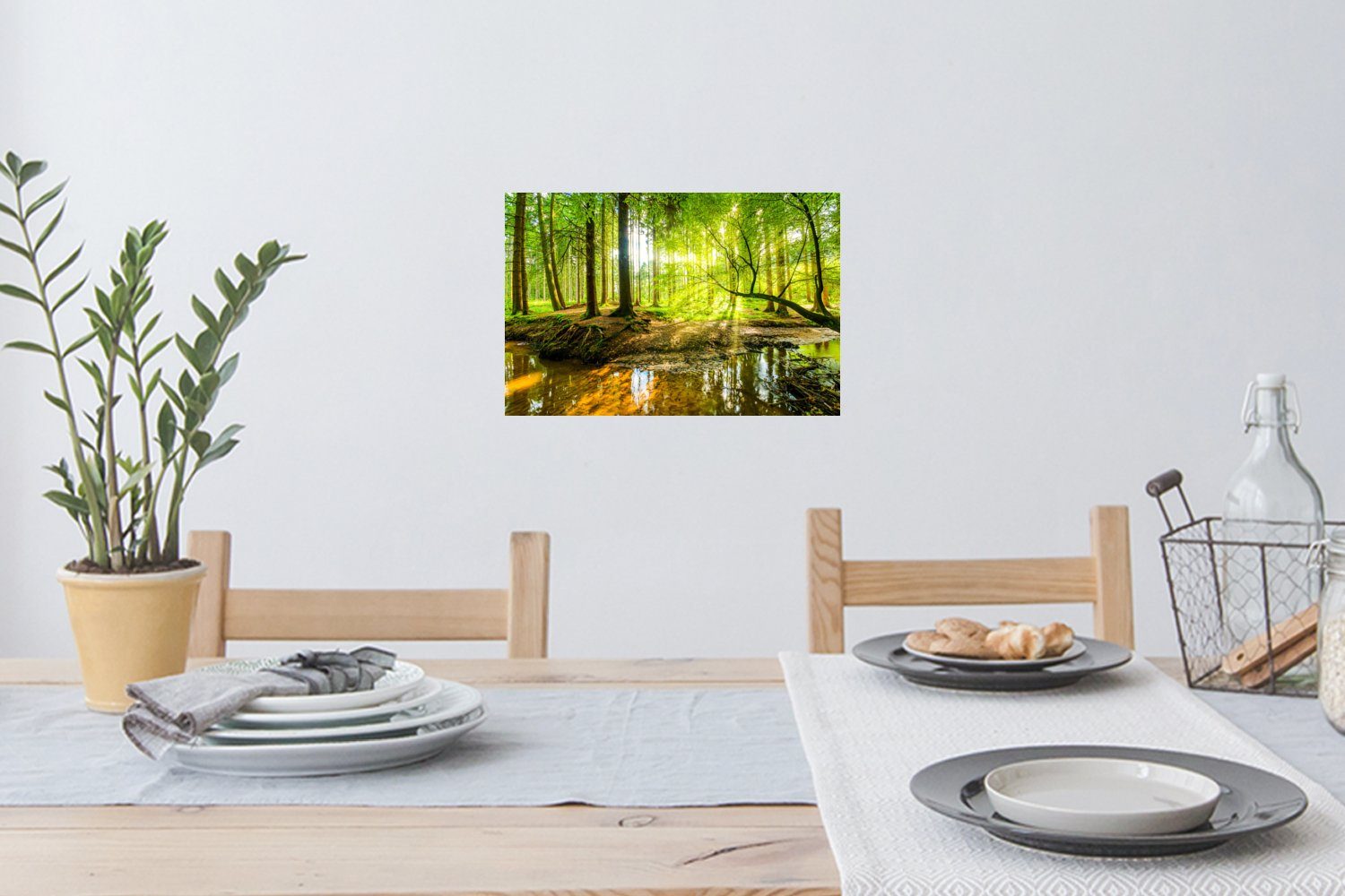 MuchoWow Wandsticker Wald - Landschaft - günstig online kaufen