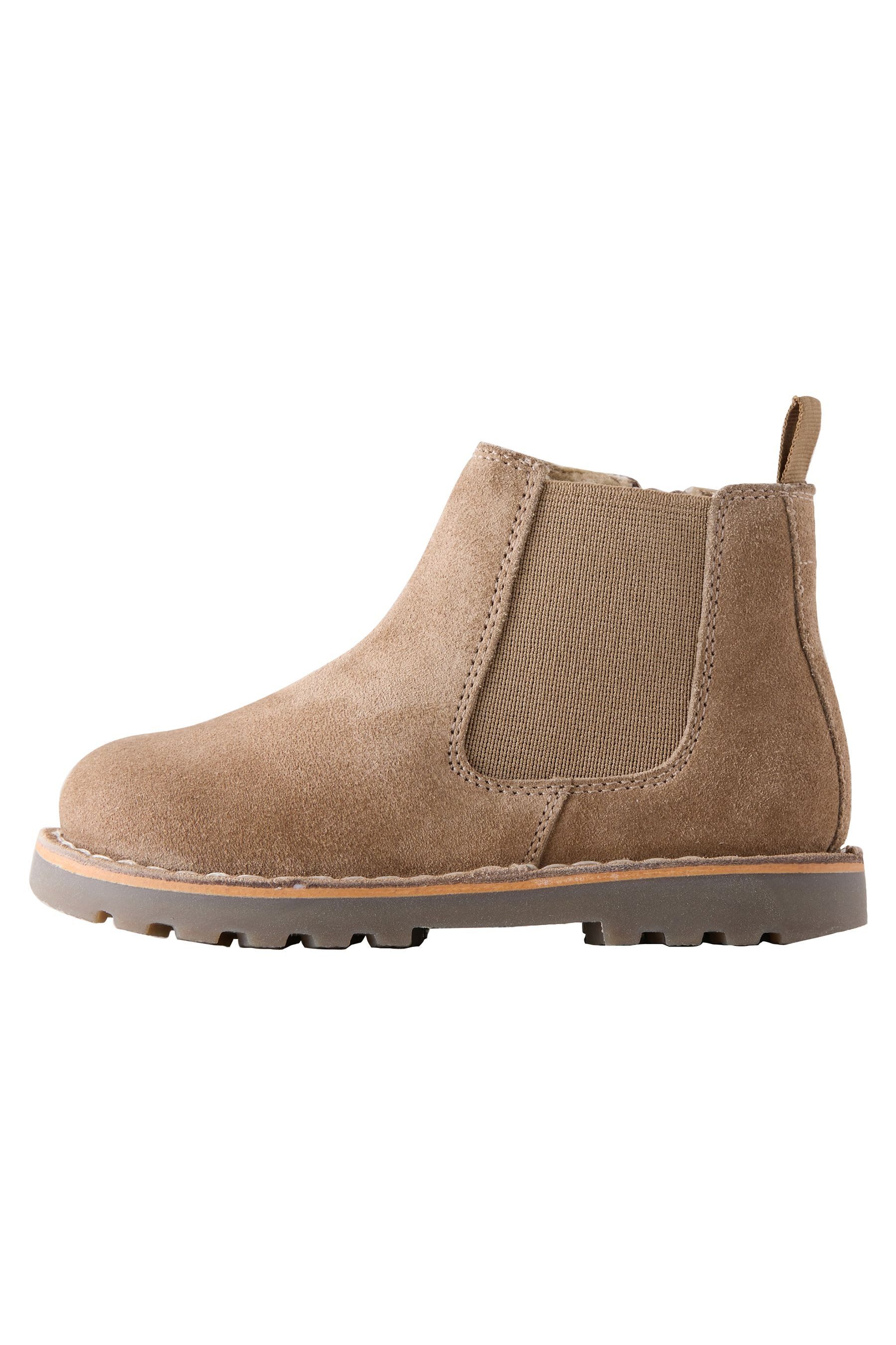 Next Chelsea-Stiefel aus Veloursleder, weite Passform günstig online kaufen