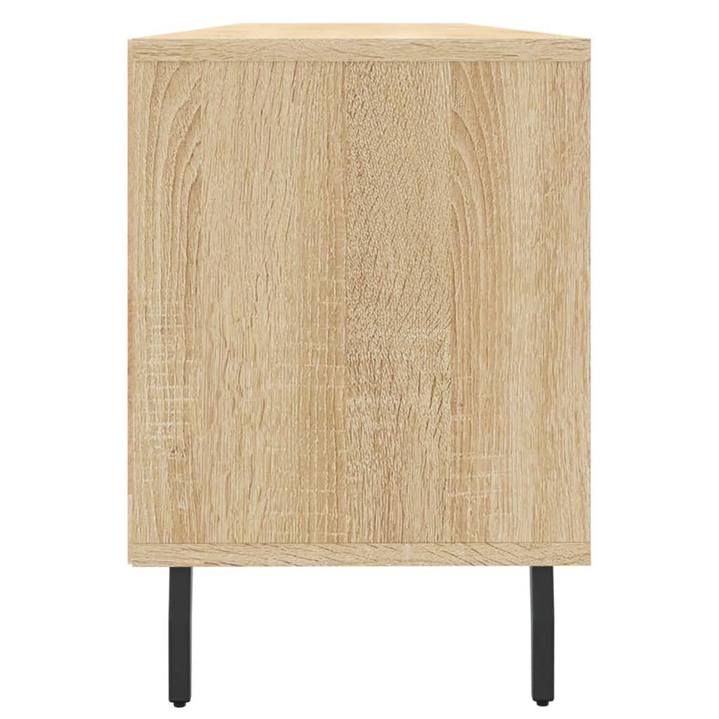 furnicato Holzwerkstoff cm 150x30x44,5 Sonoma-Eiche TV-Schrank