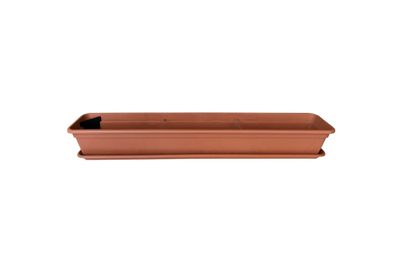 Thumbnail - BURI Blumenkasten Blumenkasten Terracotta 80 oder 100cm Balkonkasten Pflanzkasten (1 St)