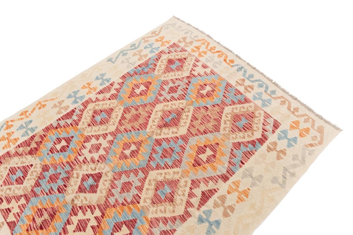 Orientteppich Kelim Afghan Handgewebter Orientteppich, 154x197 3 mm Nain Höhe: Trading, rechteckig