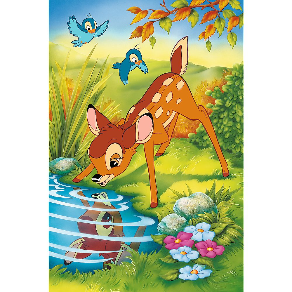 Trefl Puzzle Trefl, Disney Bambi, Trefl 40 Jahre, 600 Teile Puzzle, 600 Puzzleteile