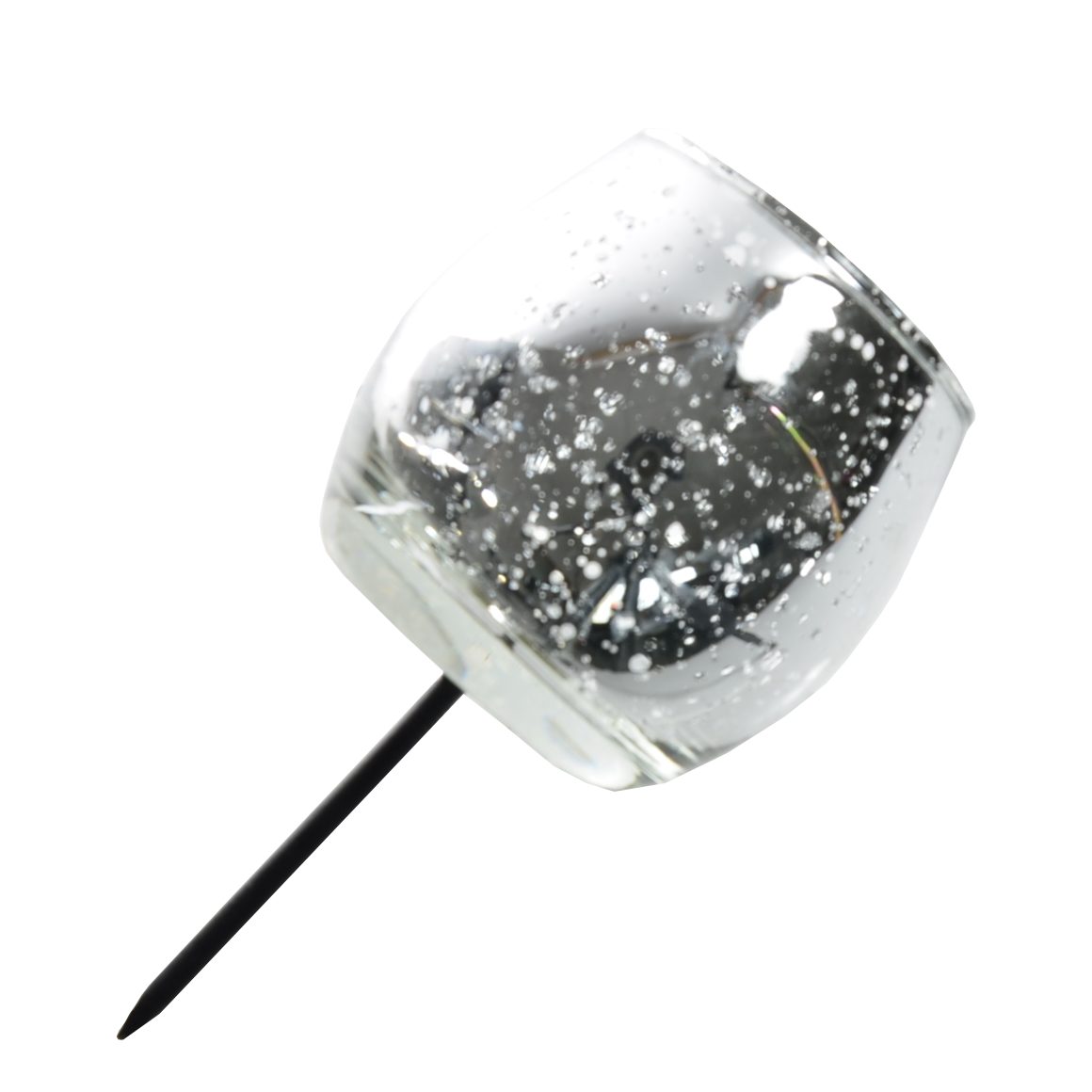 Dragimex Teelichthalter Teelichgläser silber aus Glas 4er Set mit Picker fü günstig online kaufen