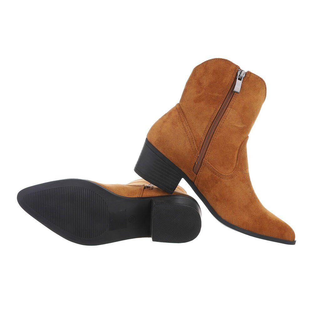 Ital-Design Damen Cowboyboots Western Westernstiefelette günstig online kaufen