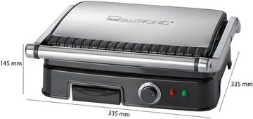 CLATRONIC Kontaktgrill KG 3487, 2000 W