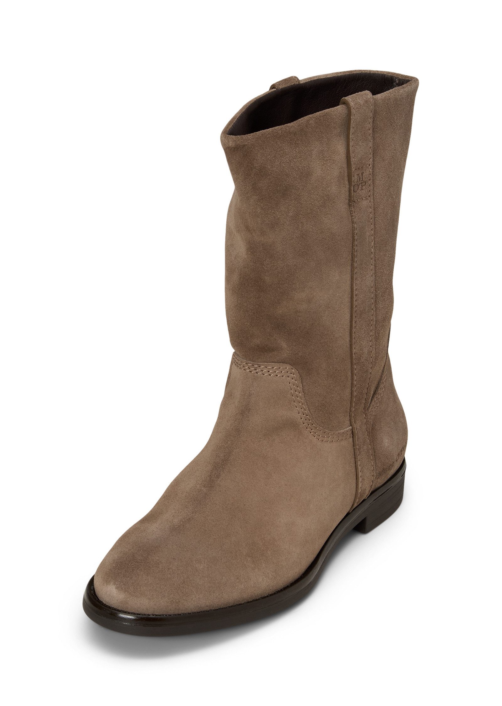 Marc O'Polo aus weichem Veloursleder Stiefelette