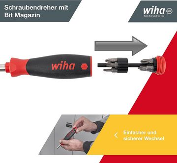 Wiha Schraubendreher (45292), Schraubendreher Set PocketMax magnetic, 8-tlg.