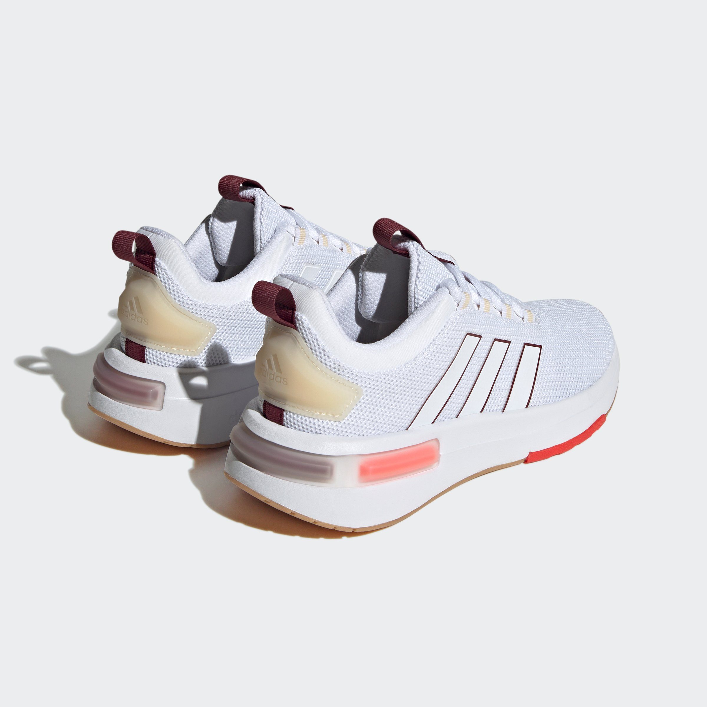 Sneaker Cloud / TR23 adidas RACER Sportswear Cloud White Red Bright / White