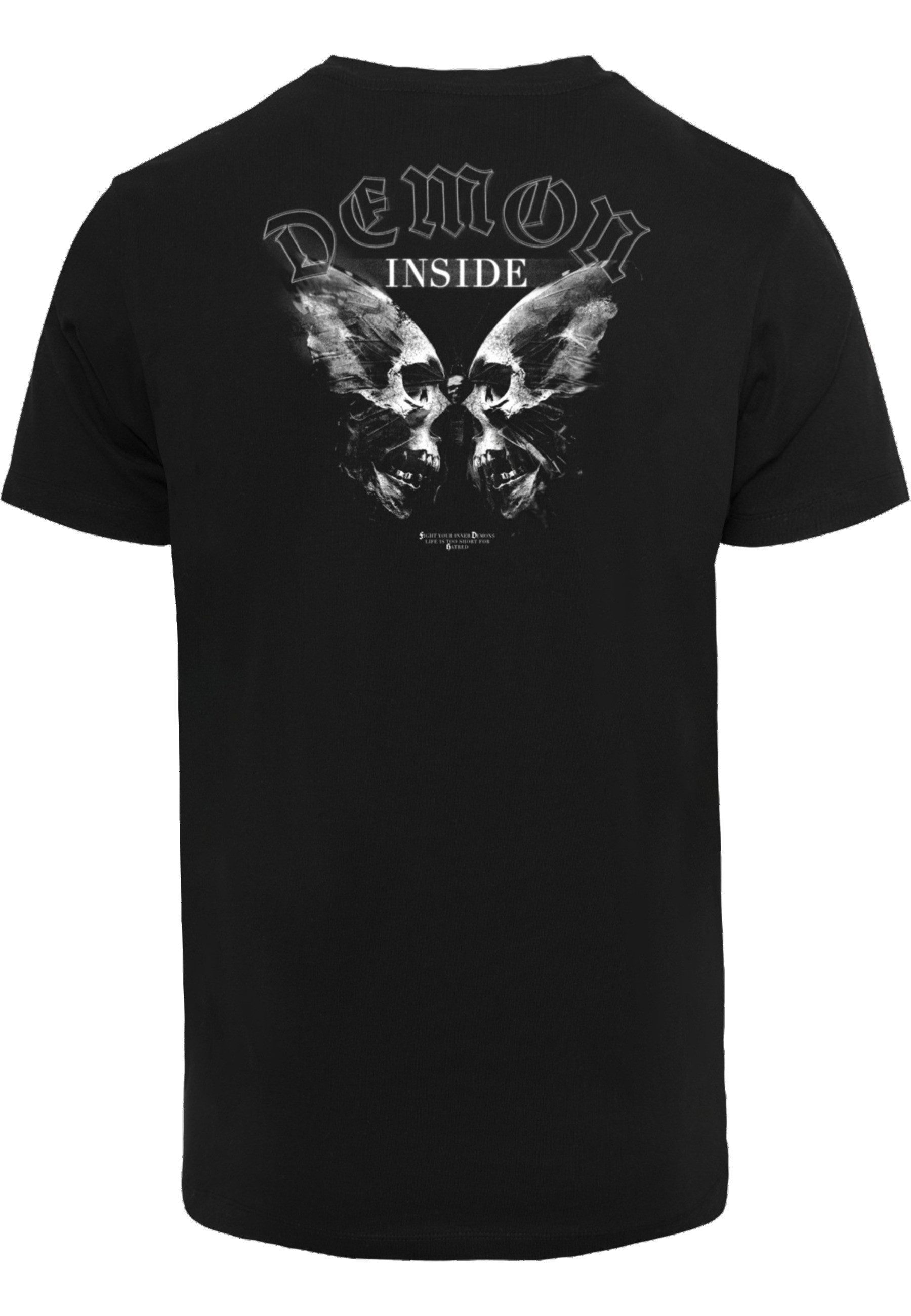 MisterTee T-Shirt MisterTee Skull Butterfly Tee (1-tlg)