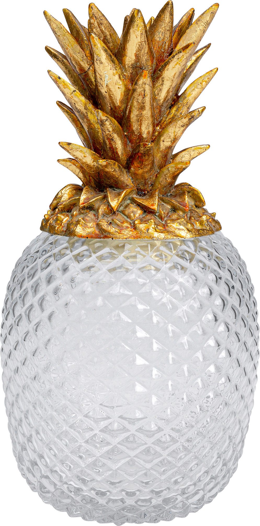 Kare Design Aufbewahrungsbox Deko Dose Pineapple Visible