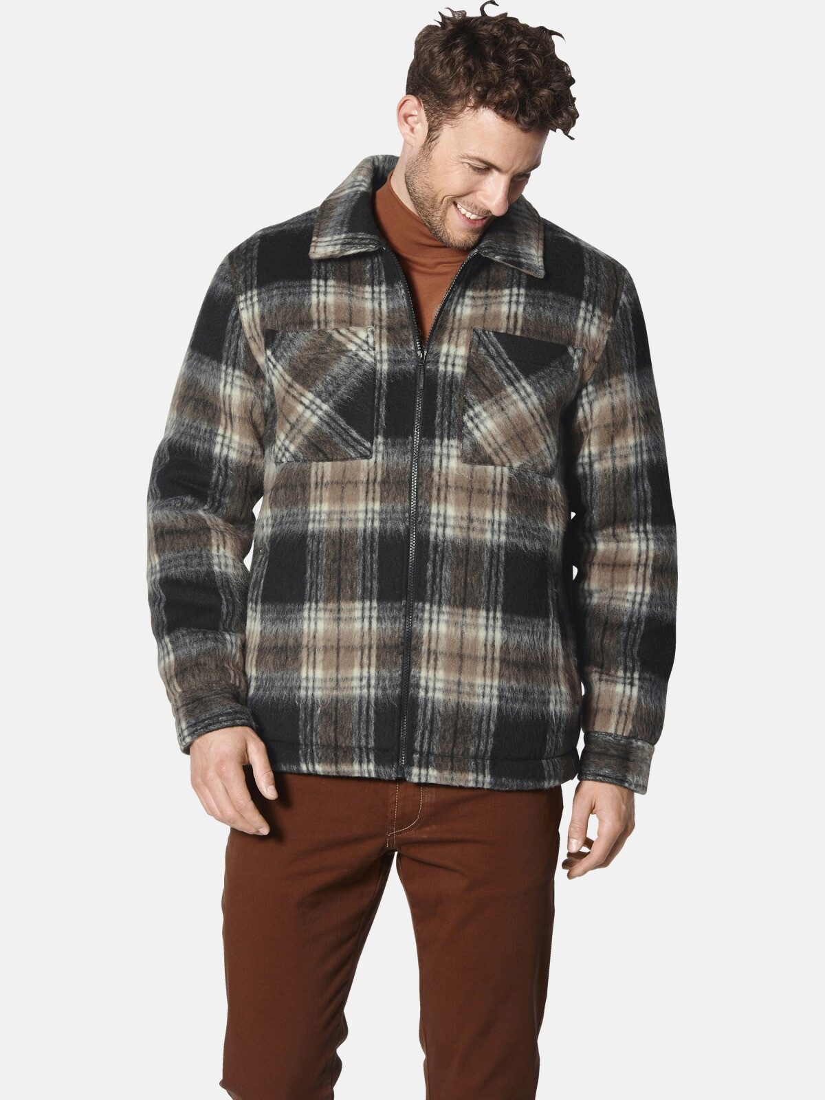 Babista Wolljacke FIORVENSO mit geräumigen Brusttaschen
