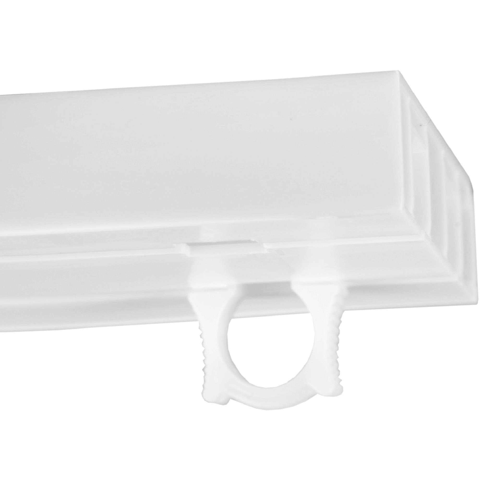 Bestlivings Feststeller Gardinenstopper, Gardinenschienen, Innenlaufschienen, (12-St), Endfeststeller, Kunststoff, für alle gängigen Schienensysteme geeignet – Bild 4 von 5