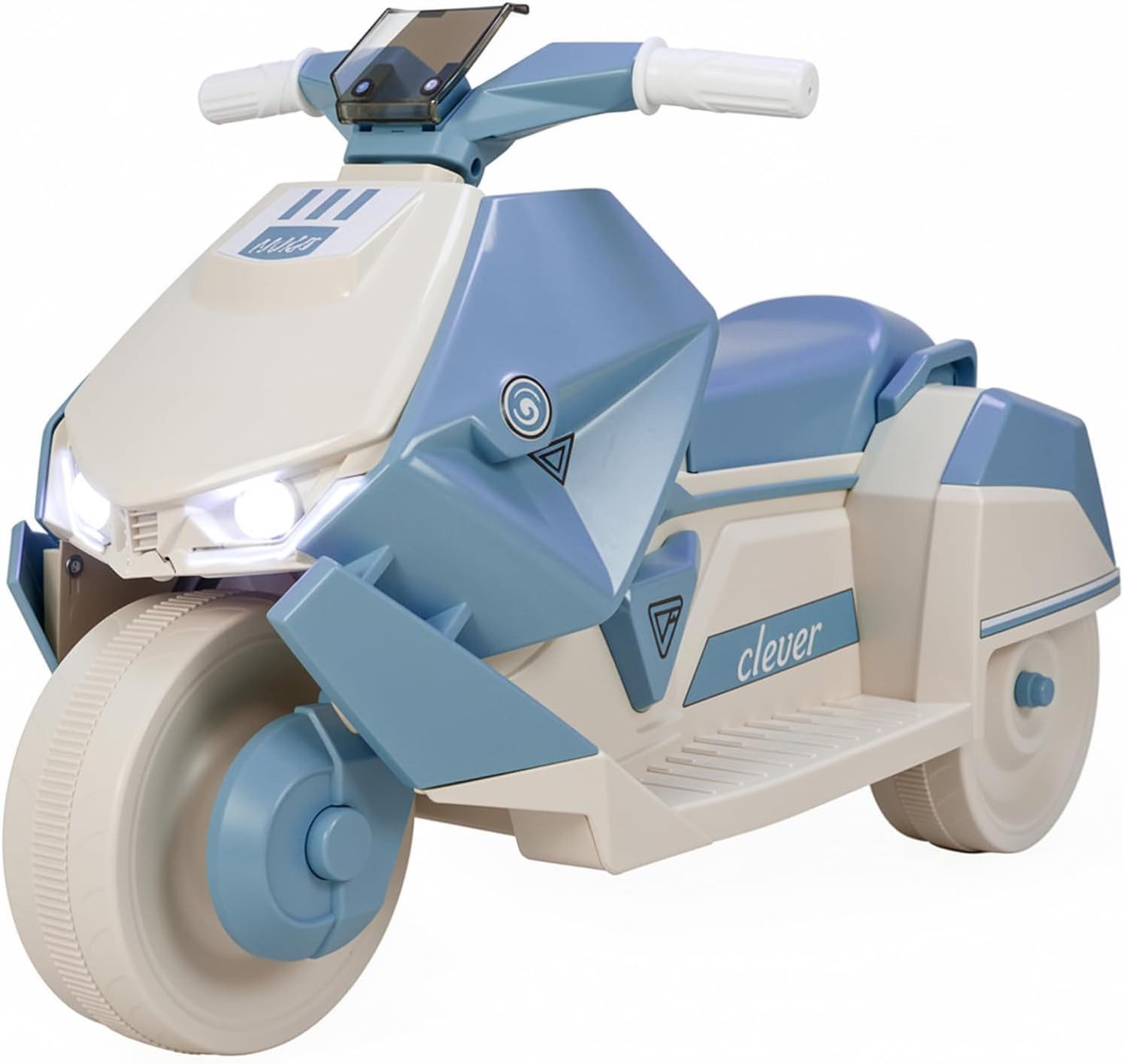 TLGREEN Elektro-Kinderquad,Kinder Elektro Motorrad 6V, 3 km/h, Dreirädriges Motorrad für Kinder, Spielmotorrad mit Musik & LED Licht