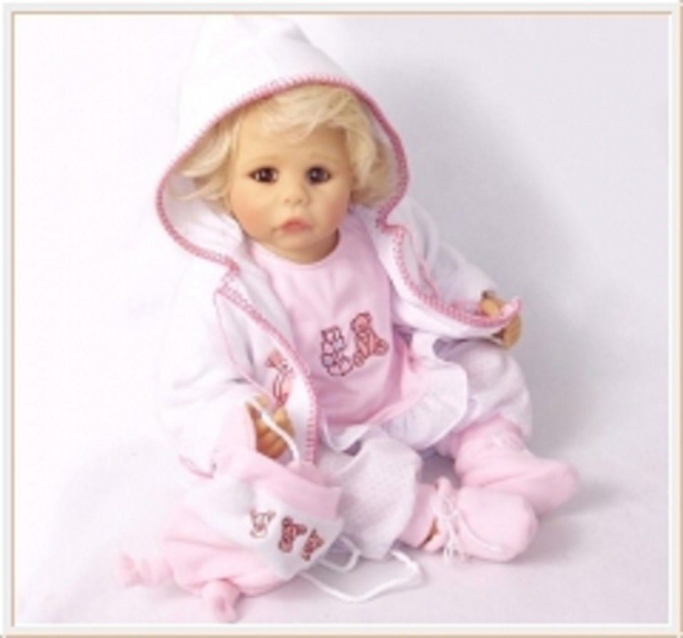 CMTPUPPENGALERIE Babypuppe Jasmina von Sybille Sauer, 62 cm, -Limitierte Edition-