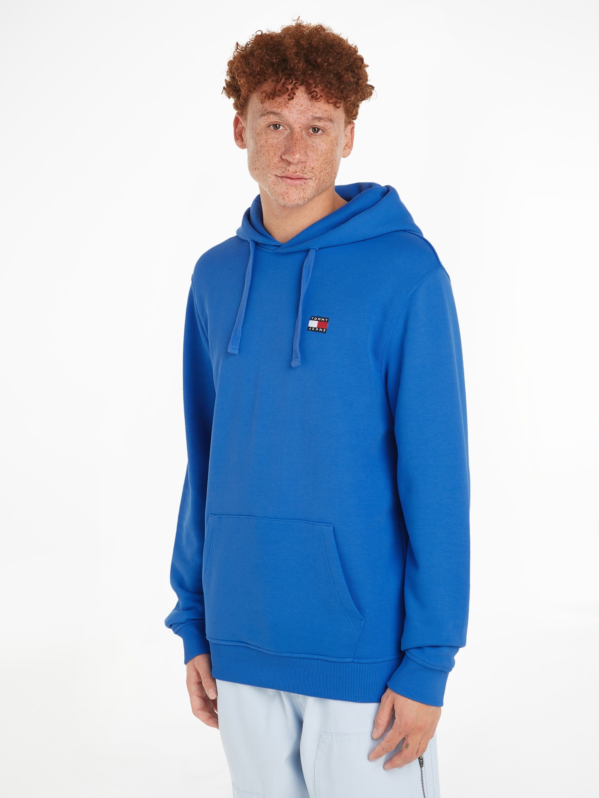 Meridian HOODIE BADGE REG mit TJM Kapuzensweatshirt Tommy Kordel Blue Jeans EXT