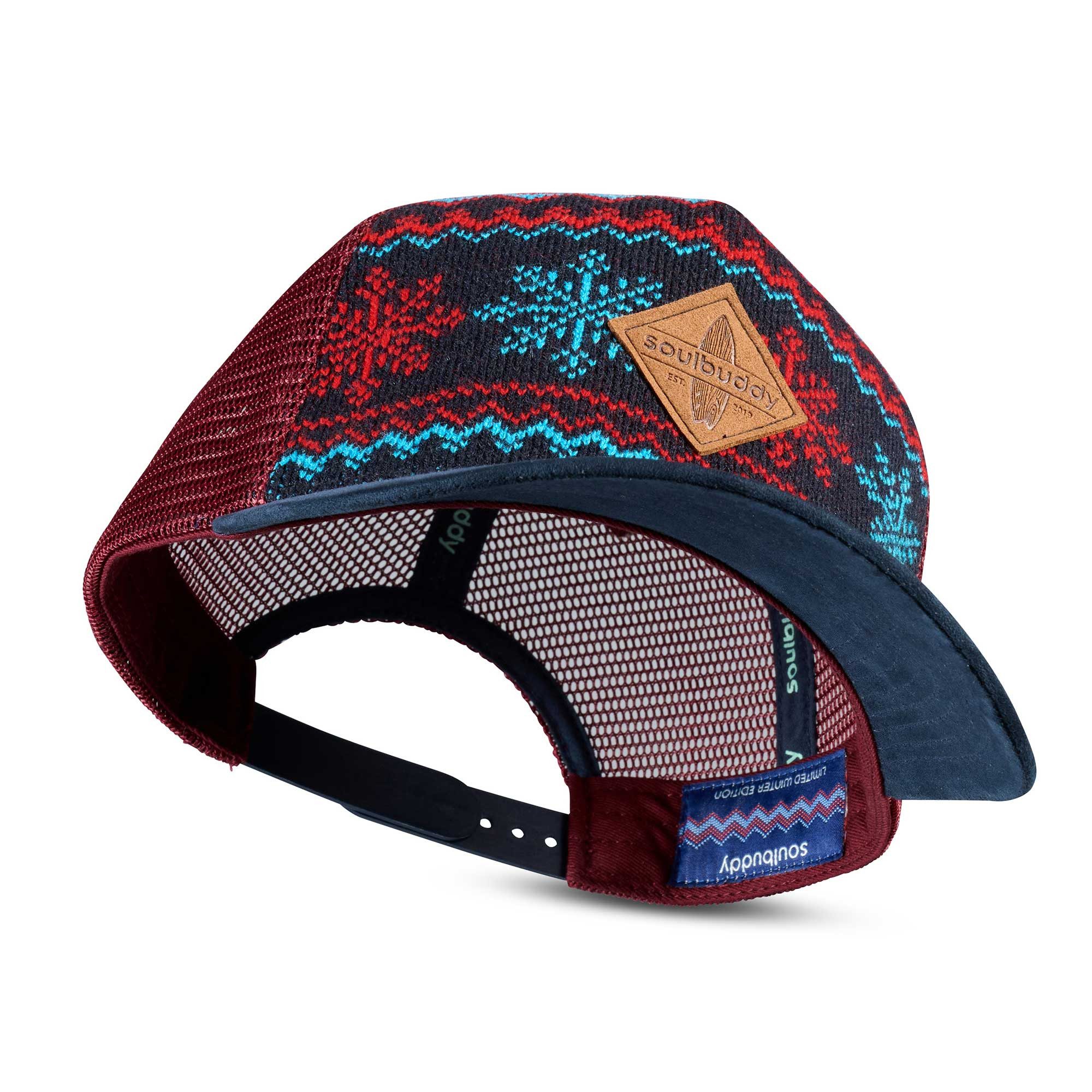 Soulbuddy Trucker Cap, Basecap, Snapback, Cappy Herren & Damen, Mann Geschenk (One Size, Unisex, Gebogener Schirm, Größenverstellbar)