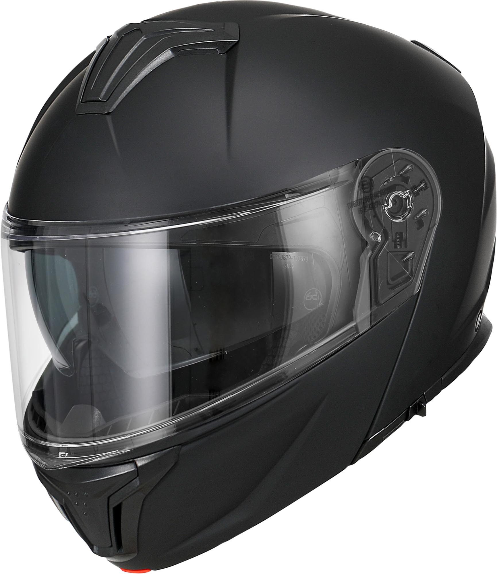 ROCC Motorradhelm 810 Uni Klapphelm, Vorbereitet Für Pinlockscheibe,integriertes Sonnenvisier