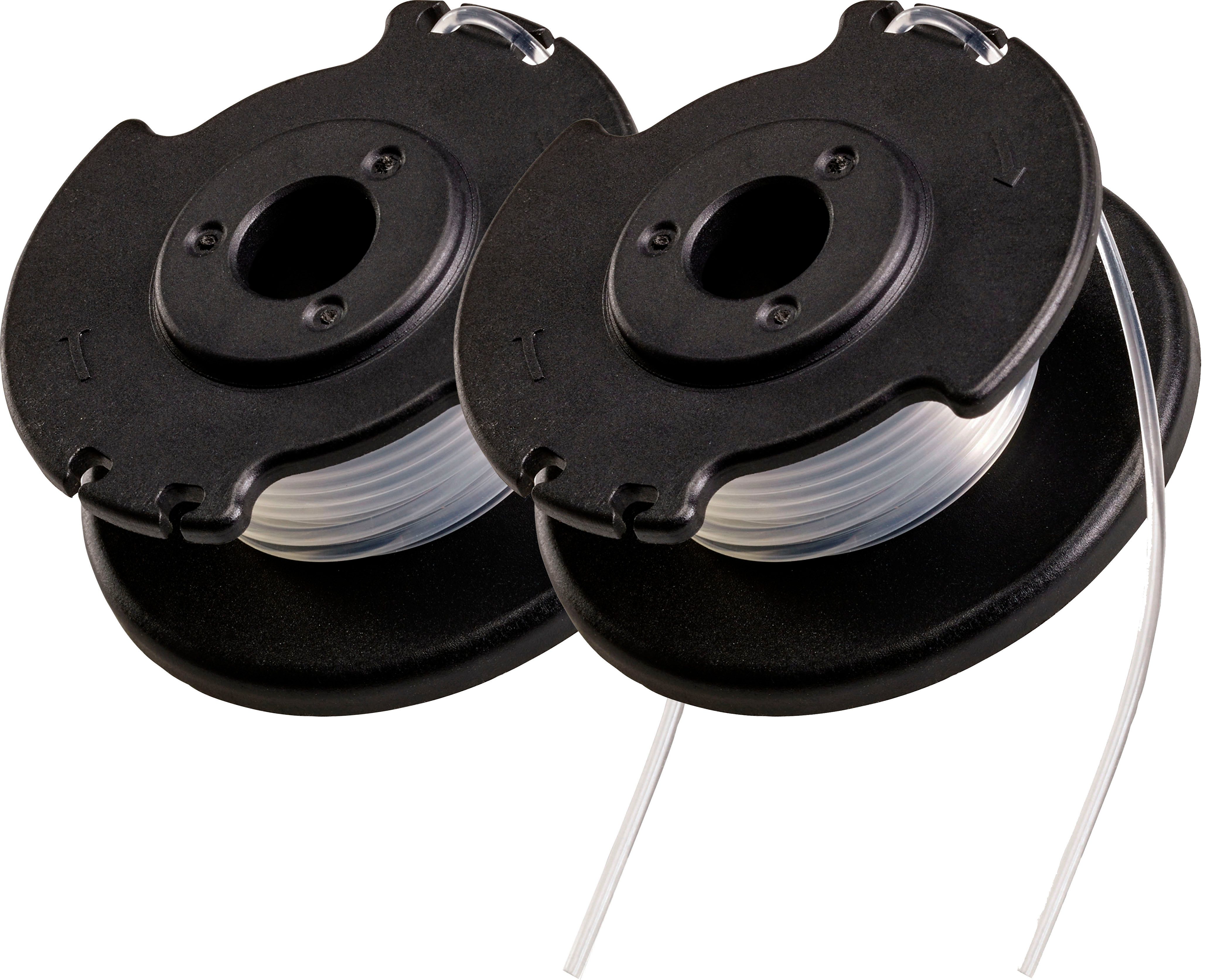 Einhell Rasentrimmer-Ersatzspule GE-CT 18/28, 5 m Fadenlänge, (Set, 2-St), für Akku-Rasentrimmer GE-CT 18/28 Li, GE-CT 18/28 Li TC
