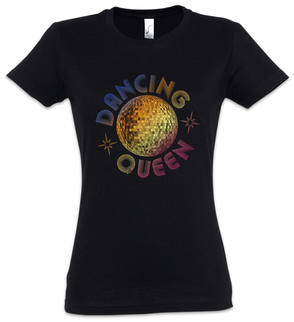Urban Backwoods Print-Shirt Dancing Queen Damen T-Shirt Disco Ball Kugel Di günstig online kaufen