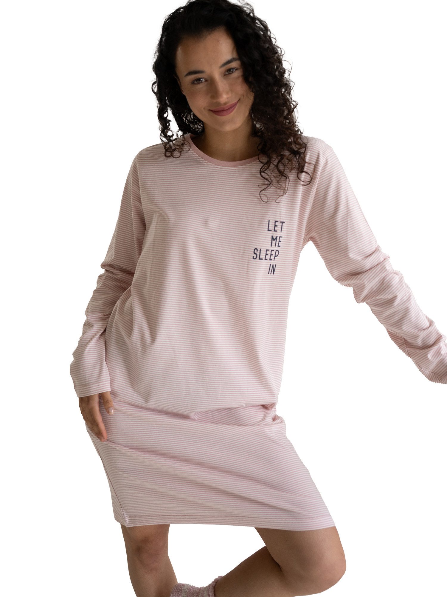 By Louise Sleepshirt Classic Schlafshirt Nachthemd Loungewear gemütlich und günstig online kaufen