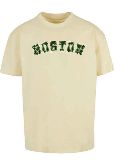 Merchcode T-Shirt Merchcode Herren Boston Heavy Oversize Tee-BY102 (1-tlg)