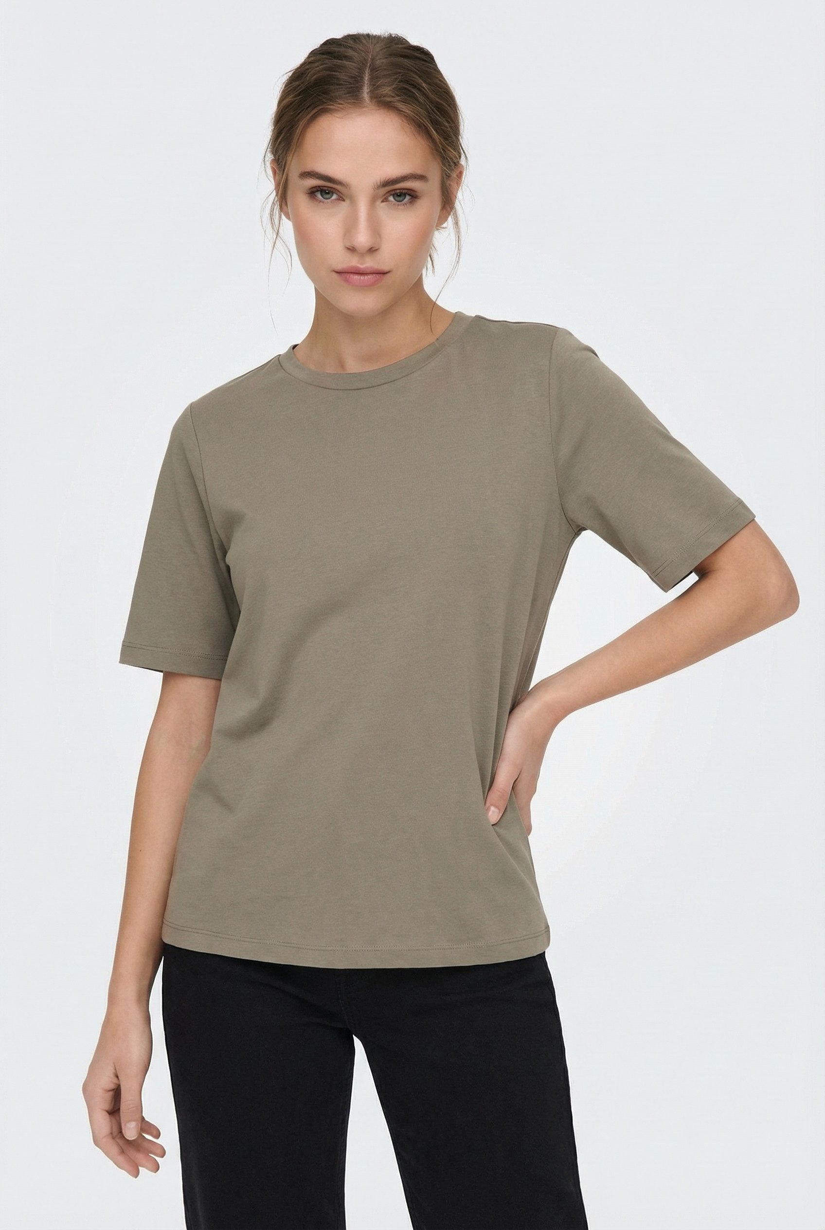 ONLY Kurzarmshirt ONLONLY S/S TEE JRS NOOS regular fit, casual, Single Jers günstig online kaufen