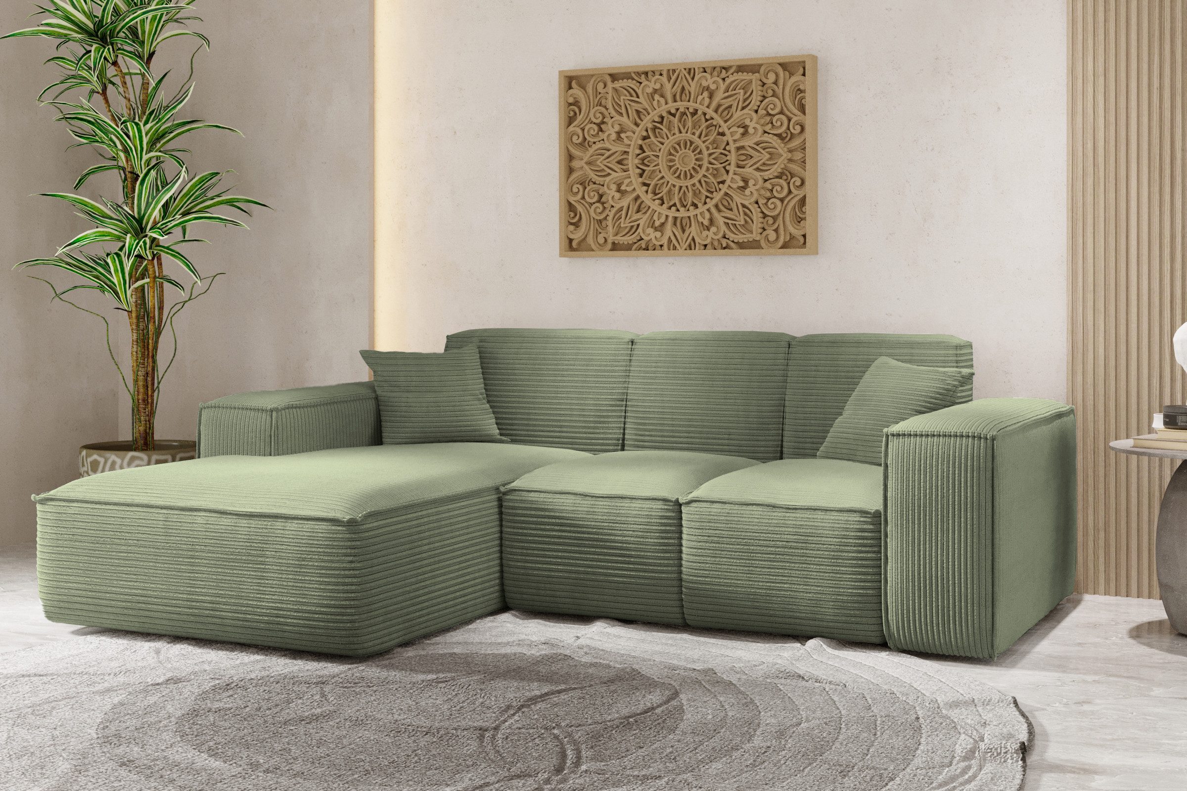 Kaiser Möbel Ecksofa Eckcouch SIENA L-Form, günstig online kaufen