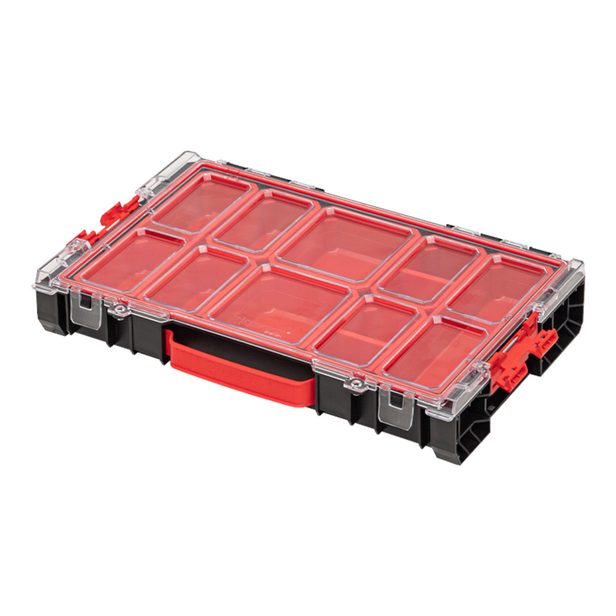 Thumbnail - Toolbrothers Werkzeugkoffer RHINO L Organizer ECO Höhe M Boxen 5 l IP54 + herausnehmbare Boxen