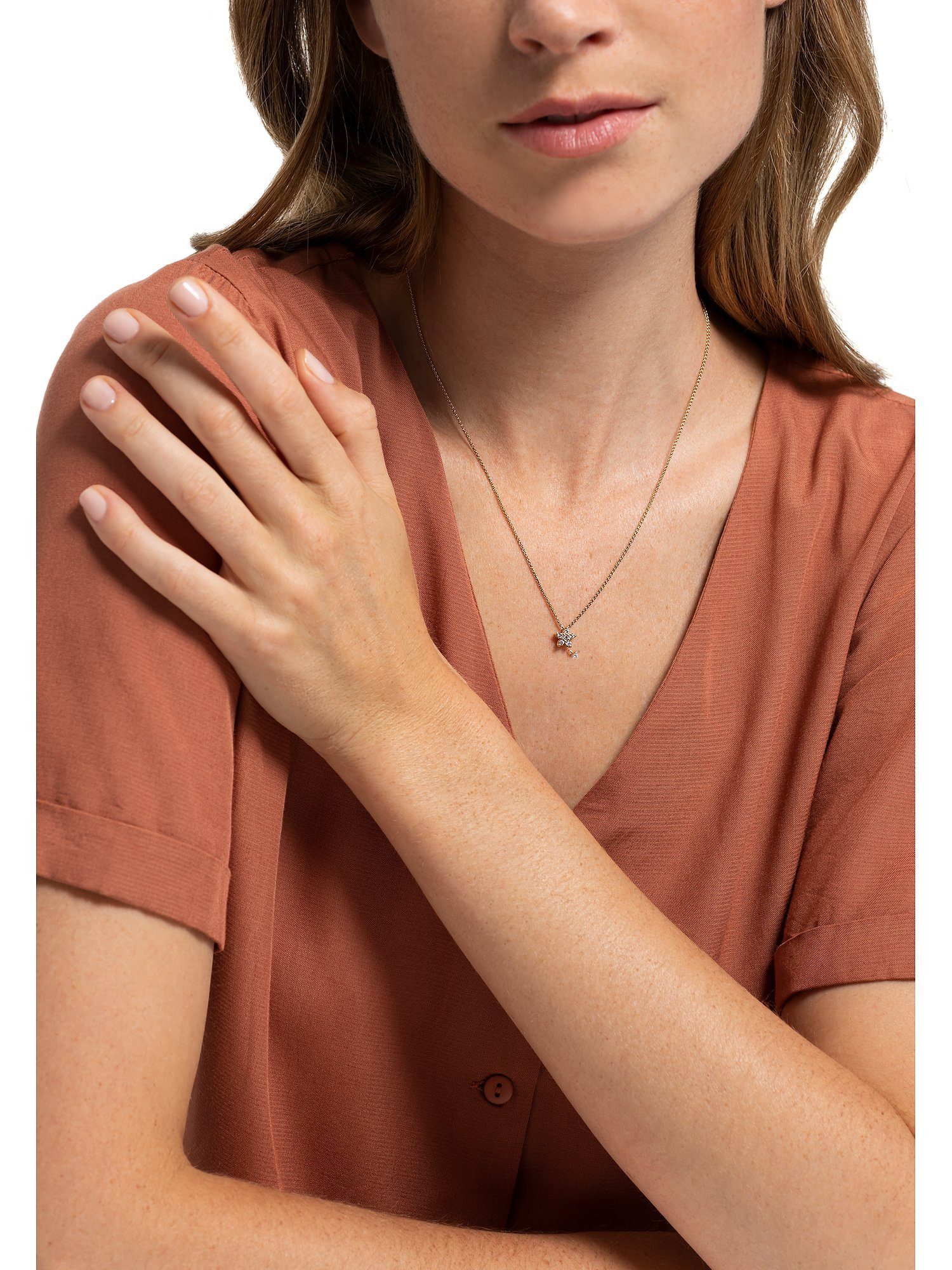 CHRIST Collier CHRIST Damen-Kette 585er ...