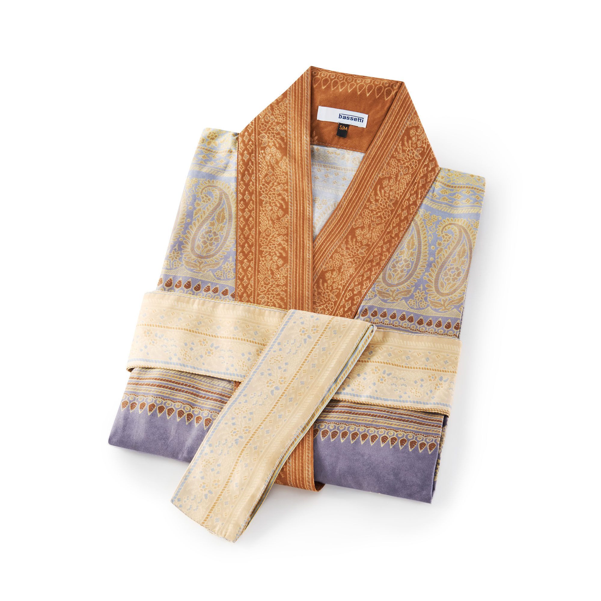 Bassetti Kimono BRUNELLESCHI, midi, Baumwolle, Gürtel, aus satinierter Baum günstig online kaufen