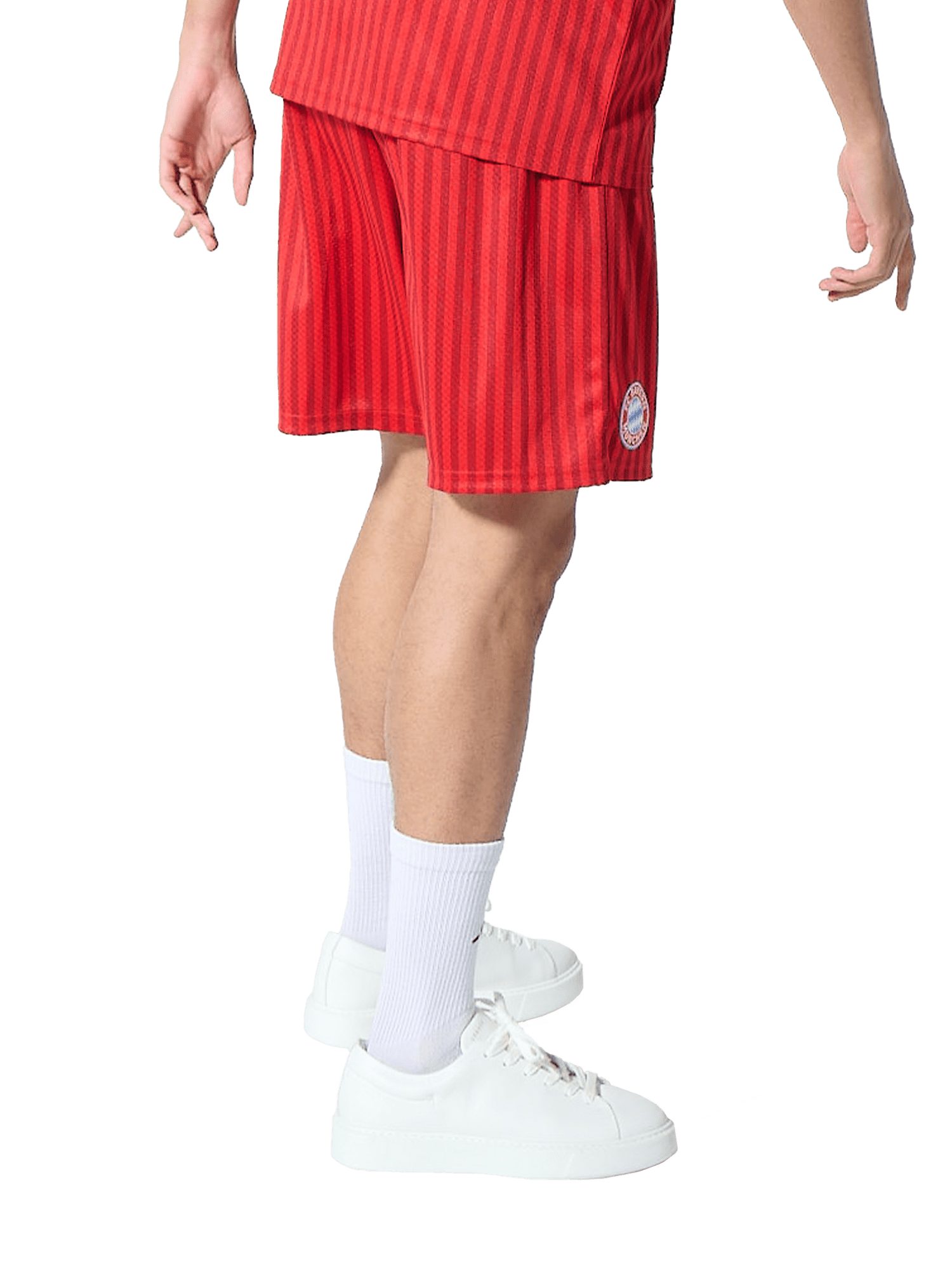 adidas Performance Sweatshorts FC Bayern München, Short Stadium, Herren, Rot