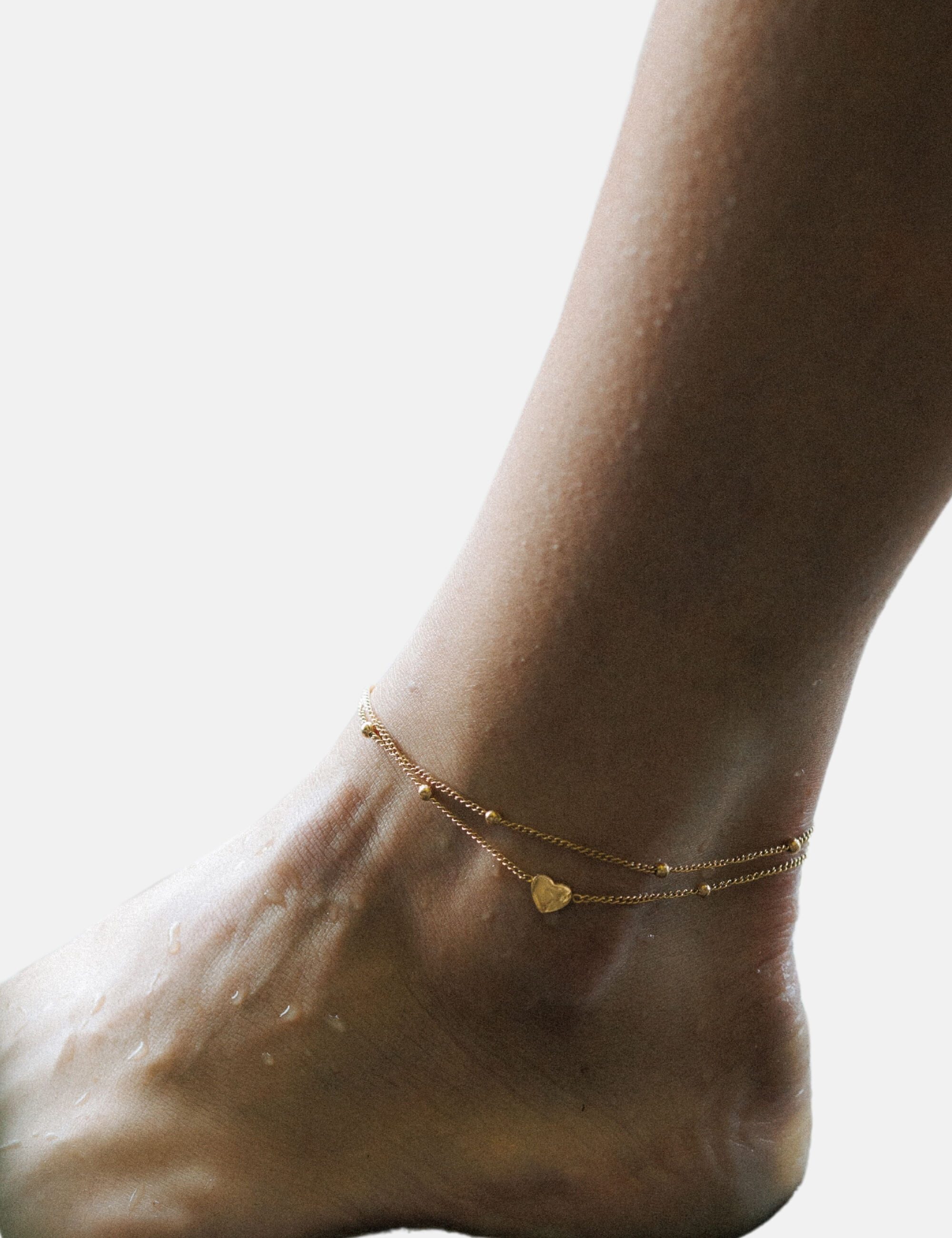 GOOD.designs Fußkette mit Anhänger (1-tlg), mit Herz-Anhänger günstig online kaufen