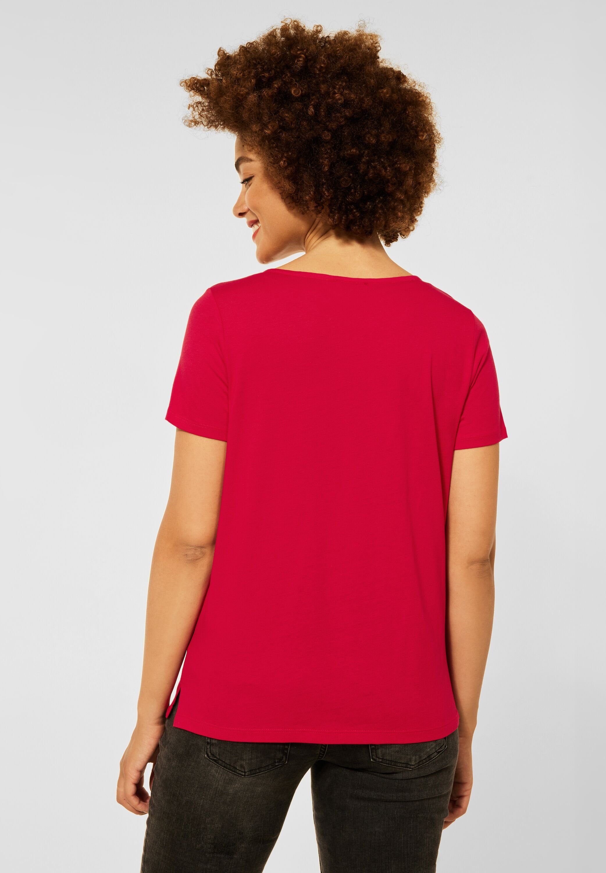 cherry Wording red mit ONE STREET T-Shirt