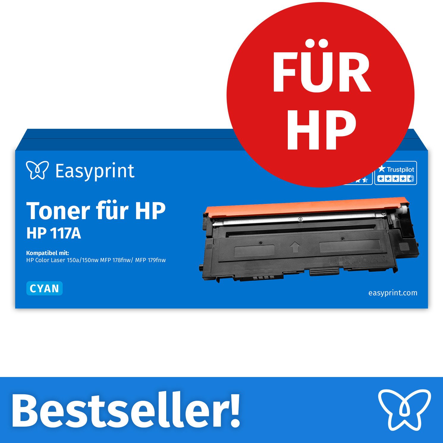 Easyprint Tonerpatrone, (10-St)