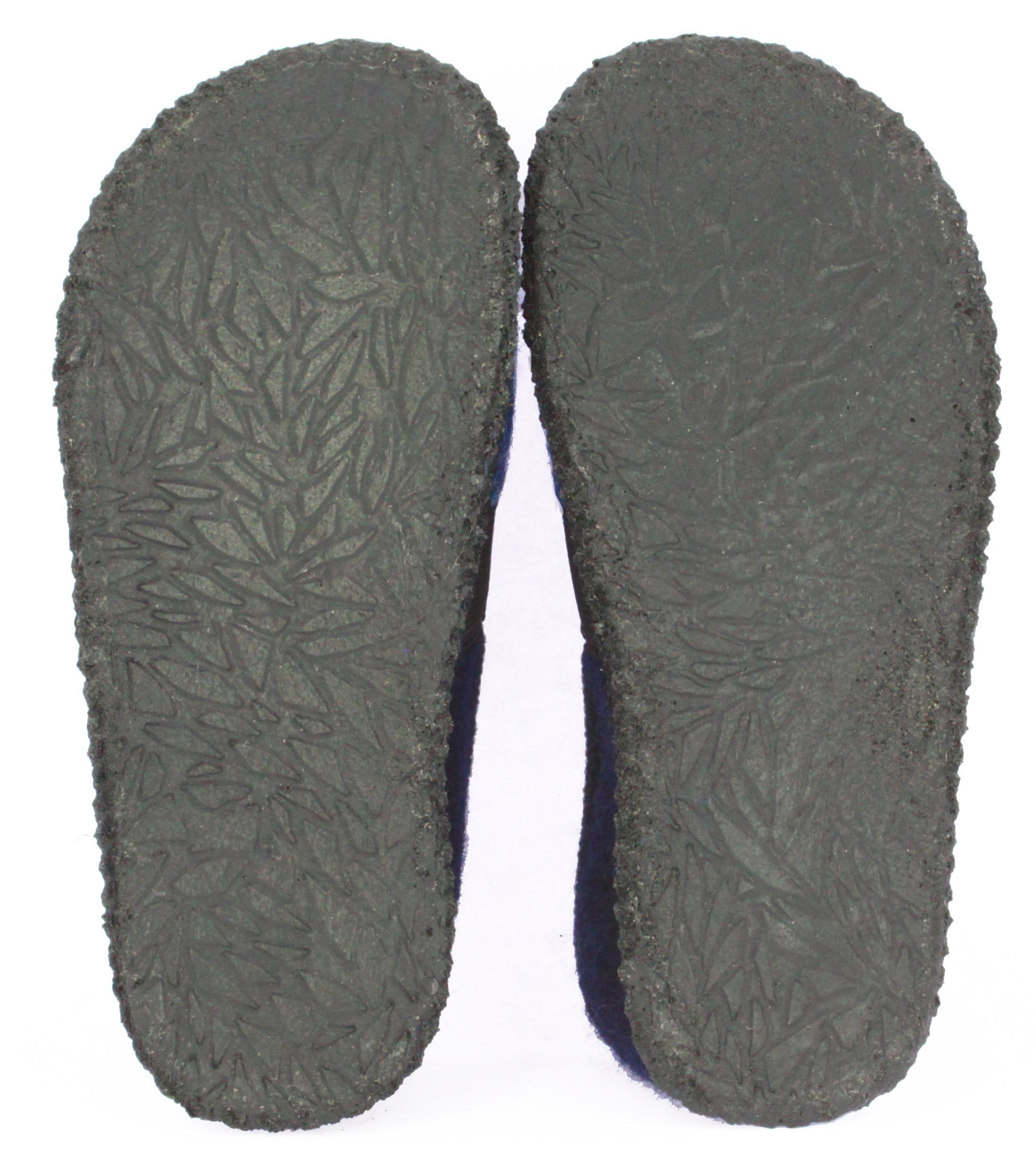 Beck Hüttenschuh Bobby Hüttenschuhe (aus Österreich, reine Schurwolle, warme Füße für Kita, Schule und Zuhause) rutschfeste Sohle
