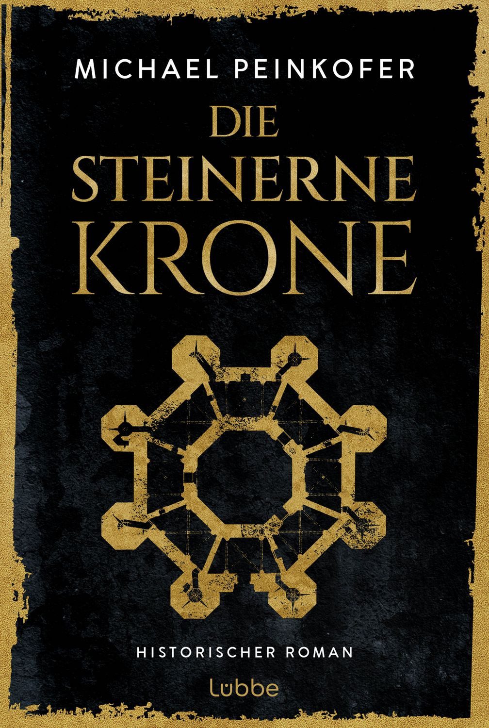 Die steinerne Krone / Michael Peinkofer, Spannender Historischer Roman über Macht und Herrschaft des Stauferkaisers Friedrich II