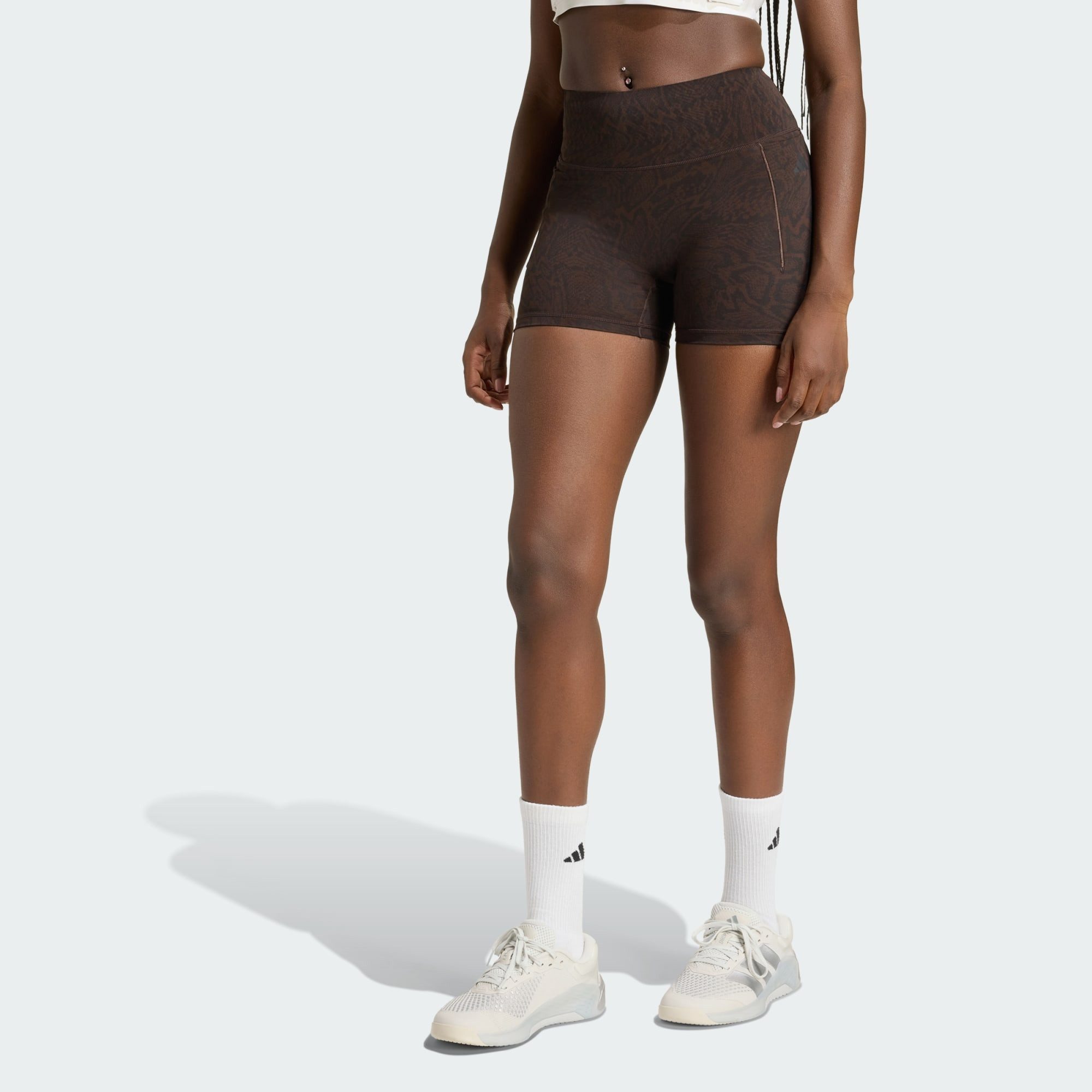 adidas Performance Leggings OPTIMÉ SNAKE LEGGINGS, KURZ (1-tlg)