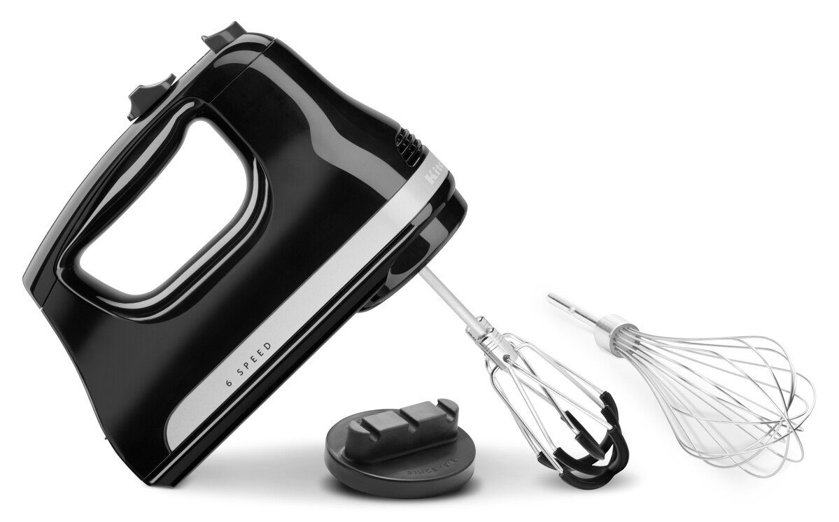 KitchenAid Handmixer KitchenAid Handrührer mit Flexi-Rührern - ONYX SCHWARZ