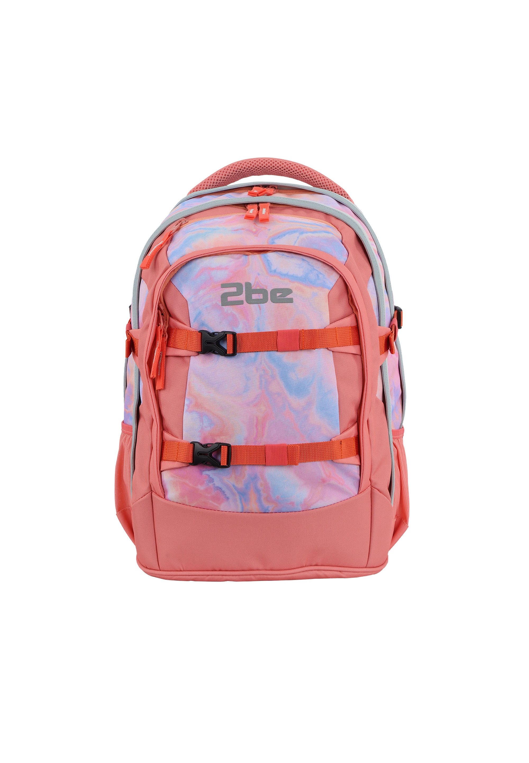 2be Schulrucksack Back to School, aus RPET Polyester-Material