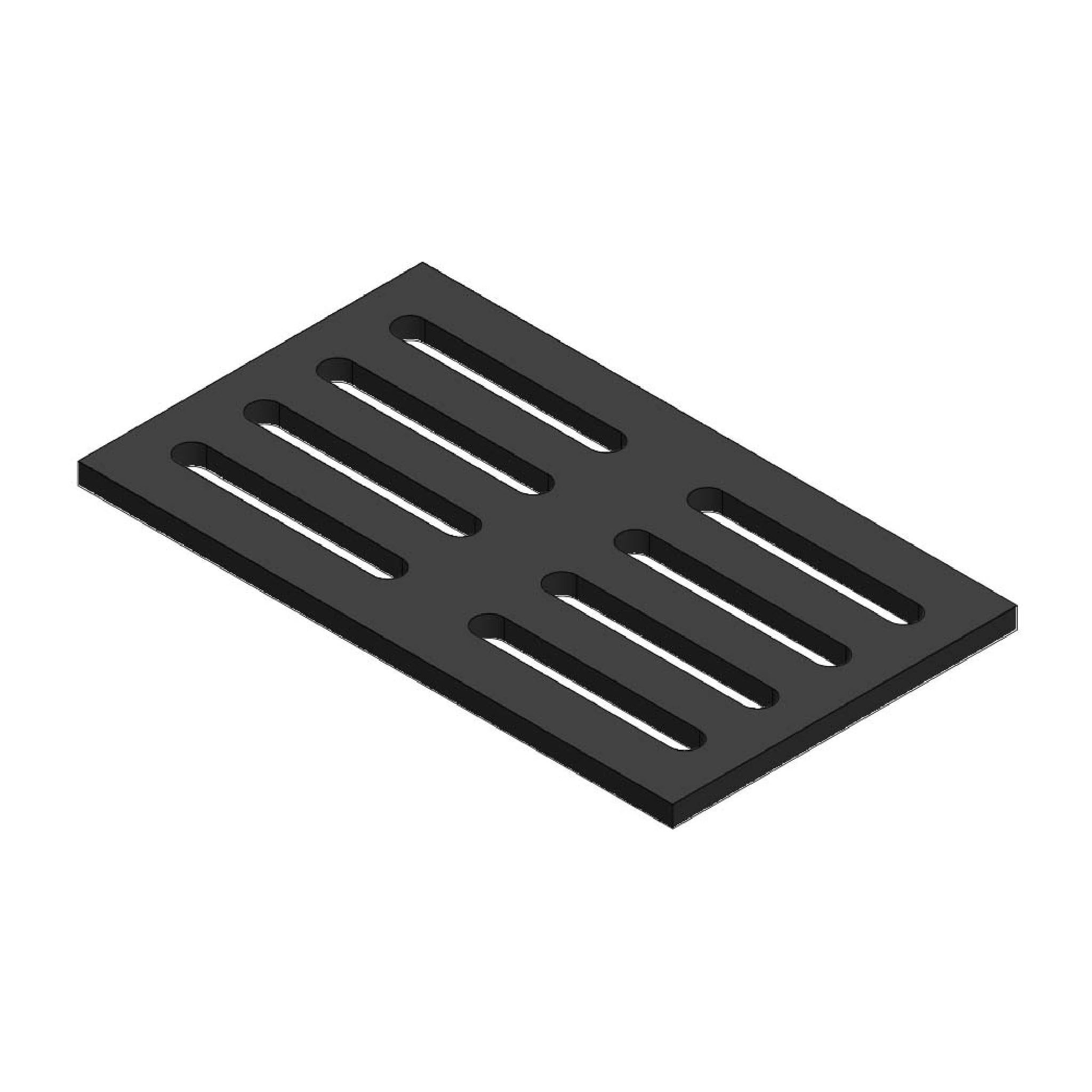 Feuerfest 123 GmbH Grillrost Kaminrost / Ascherost 283x164x10mm passend für Thorma Frankfurt**