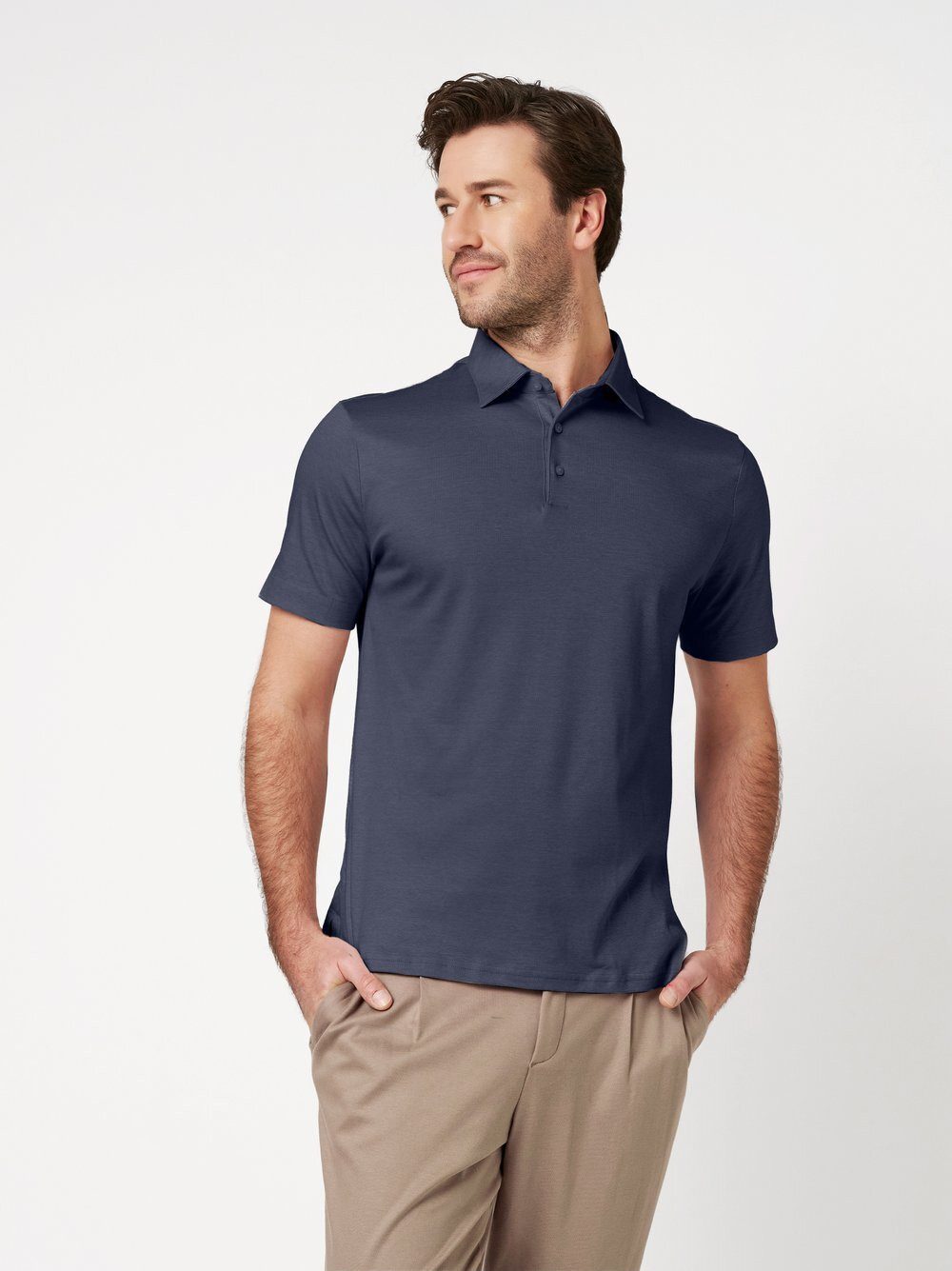 DESOTO Poloshirt Essential Polo Kent mit Kent Kragen