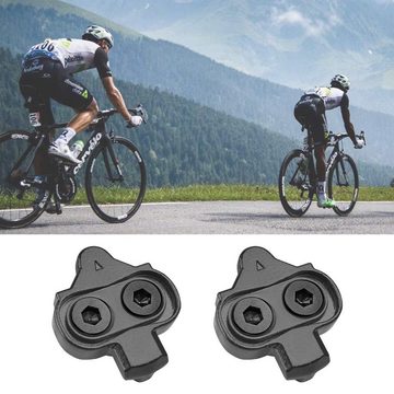 HYTIREBY Bike Fahrrad Schuhplatten Mit, SPD Kompatibel Bike Pedal Cleats, Fahrradschuh (2-tlg) SPD Compatible Bike Pedal Cleats, Pedalplatten Fahrradzubehör Set