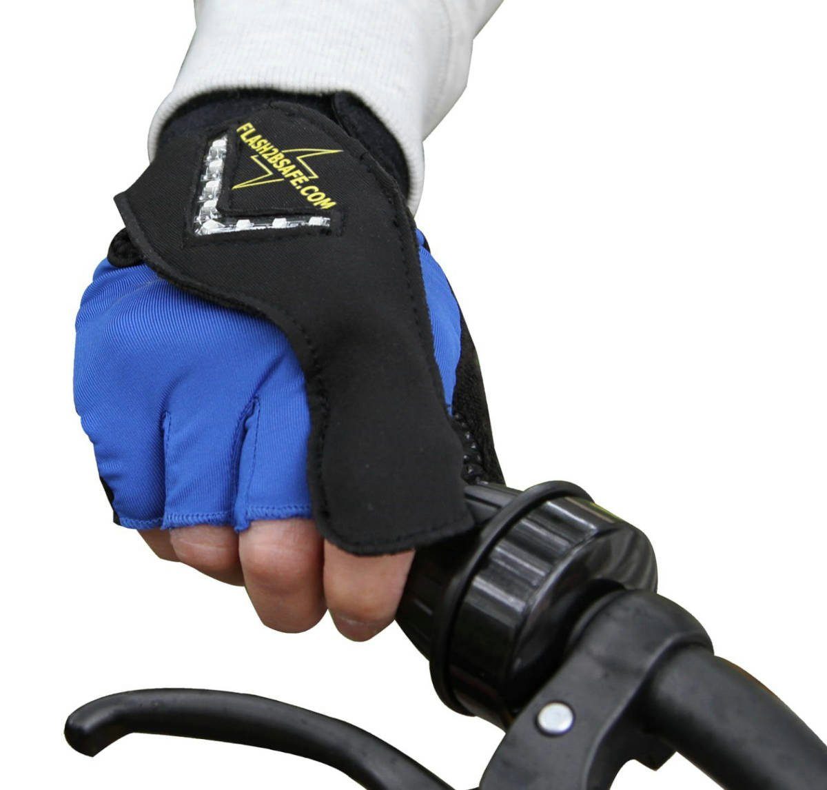 Der Fahrradhandschuhe Hand-Blinker fürs flash2besafe Fahrrad Flash2besafe Original