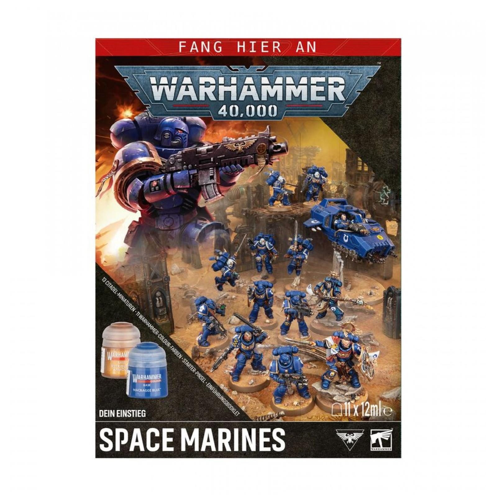Games Workshop Modellbausatz Warhammer 40000 - Dein Einstieg - Space Marines (DE)