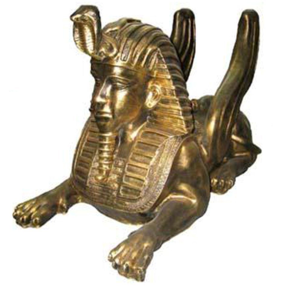 Ägyptischer Dekofigur JVmoebel Figuren Statue Dekoration Sphinx Statuen Skulpturen