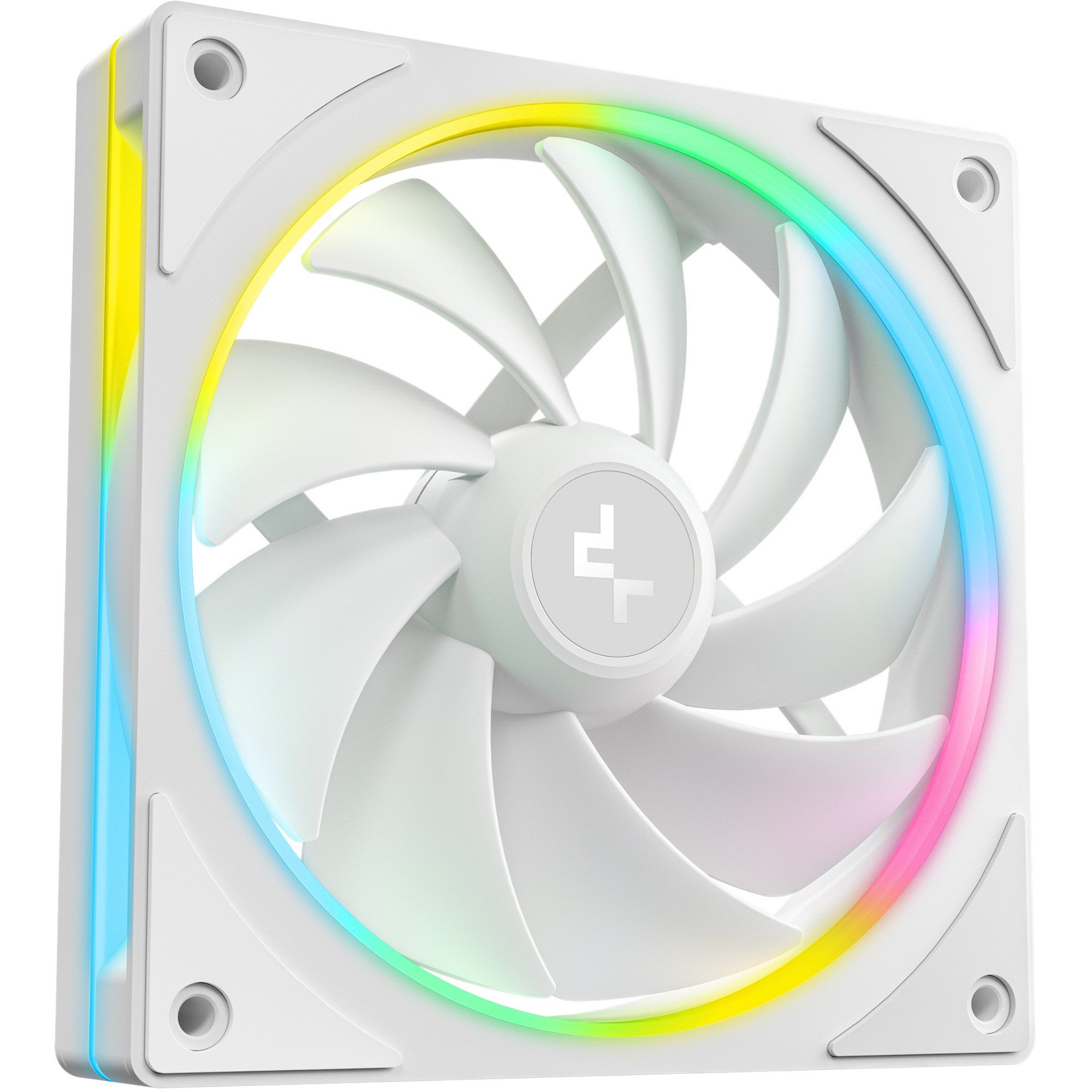 DeepCool Gehäuselüfter DeepCool FL12 SE WH, Gehäuselüfter, (3er Pack)