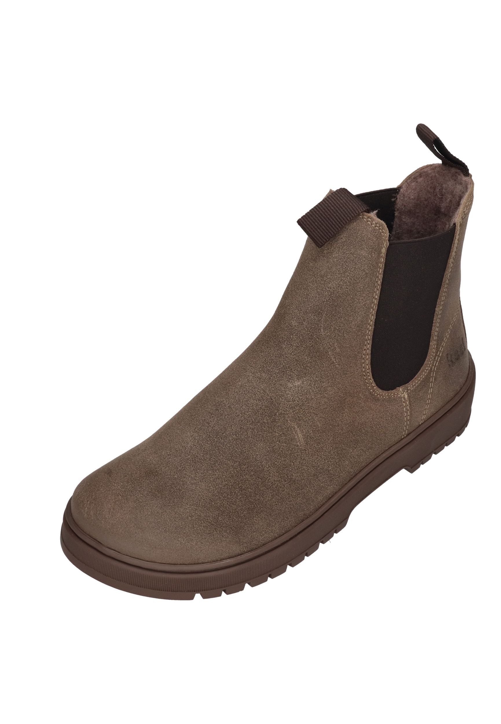 KOEL GAVIEN SUEDE FELT Barfußschuh Taupe