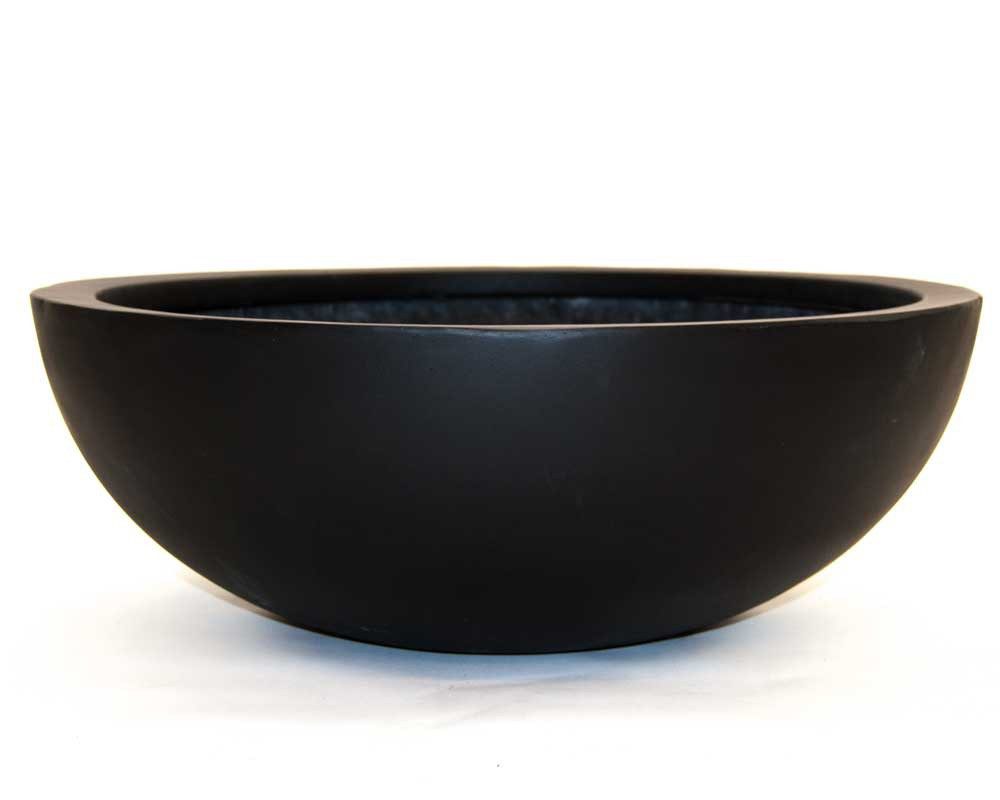 Elegant Einrichten Pflanzkübel Fiberglas Schale rund günstig online kaufen