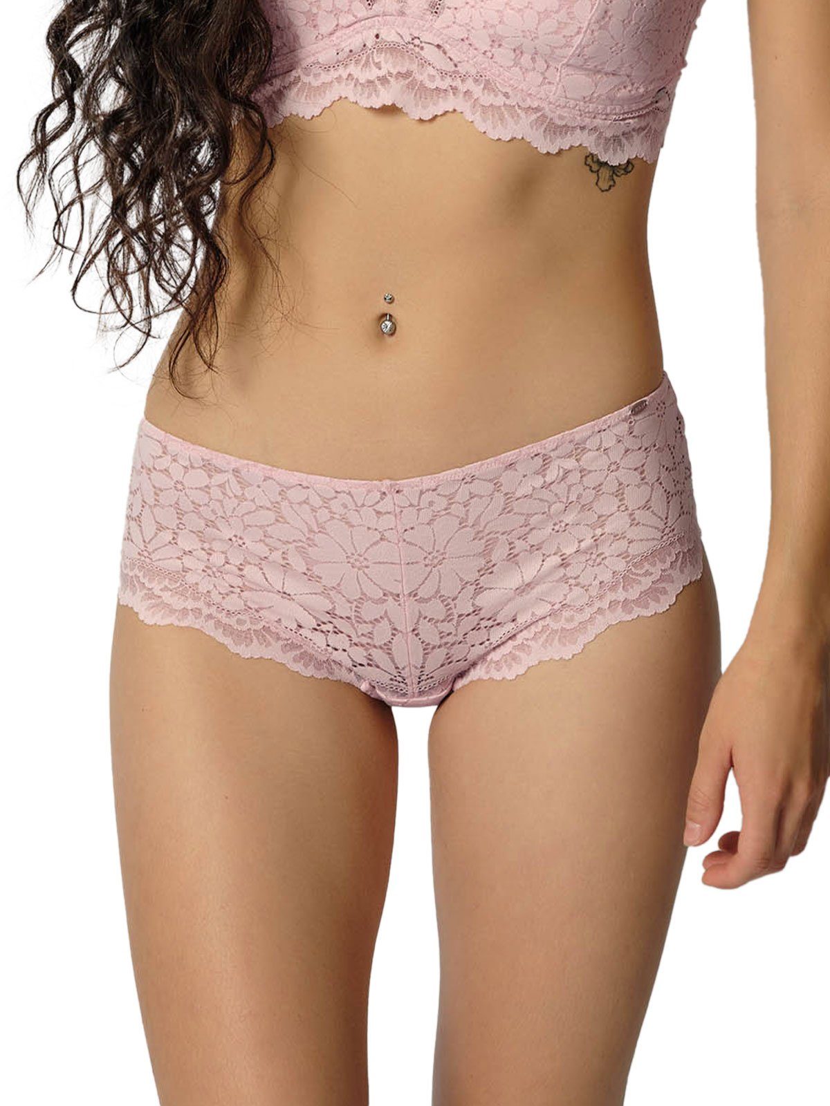 Skiny Panty Damen Cheeky Panty Wonderfulace (Stück, 1-St) Zwickel