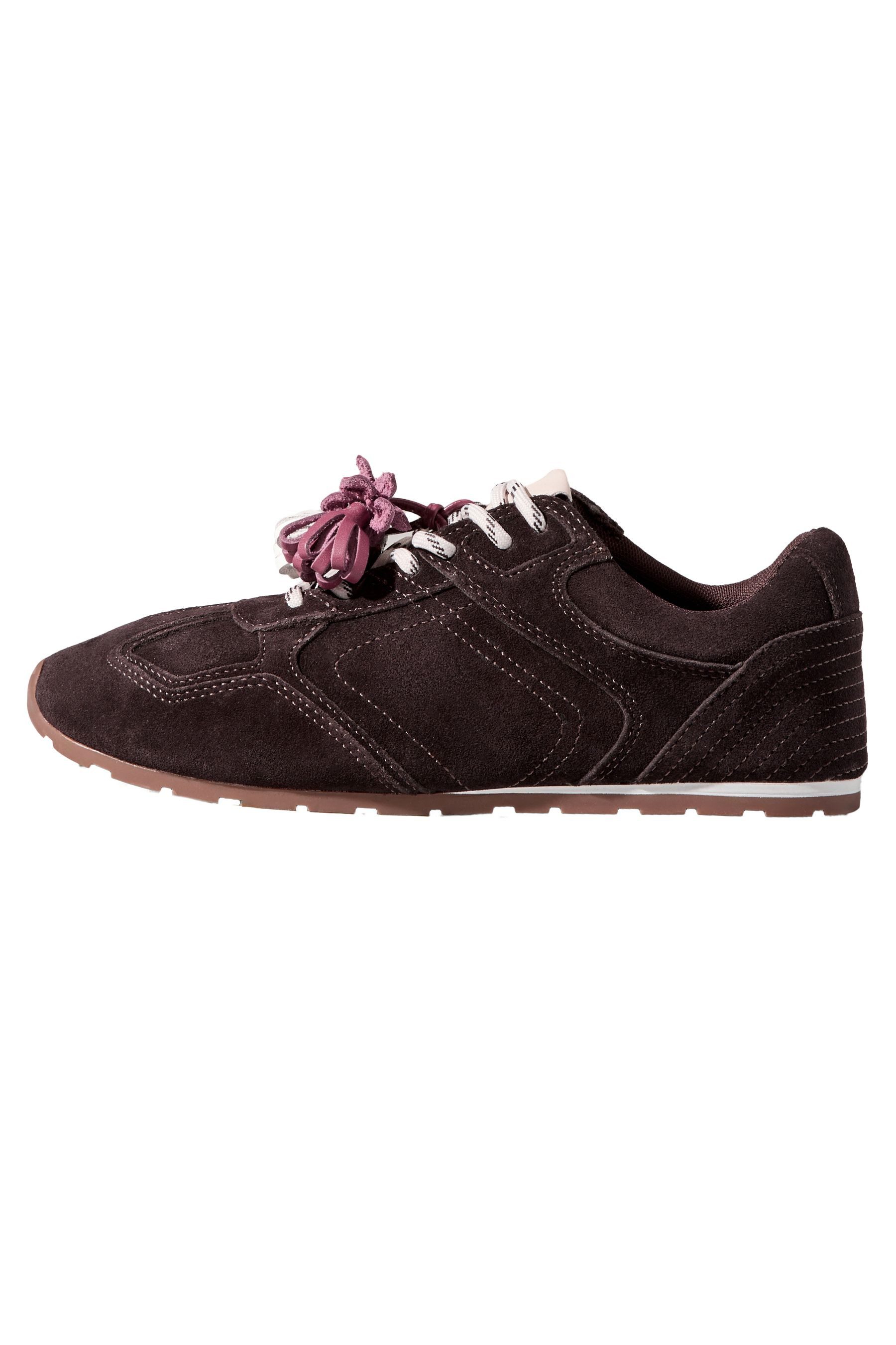 Next N. Premium Schnürsneaker aus Leder mit Anhänger Sneaker (1-tlg)